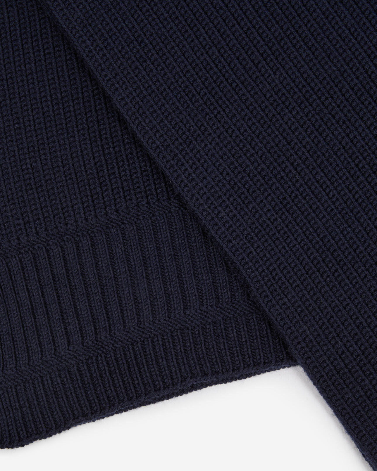 The Kooples MIXTE DARK BLUE écharpe en laine bleue