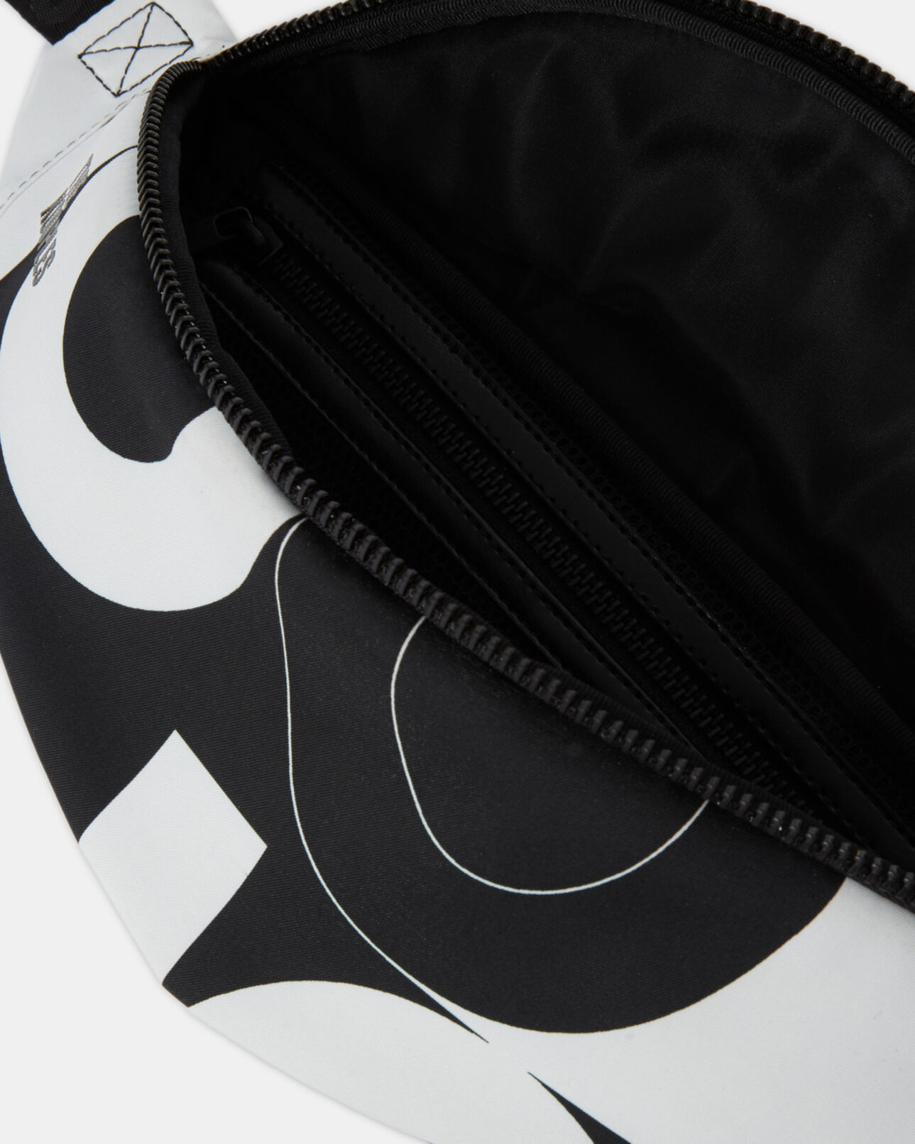 The Kooples MIXTE BLACK / WHITE sac banane logo the kooples