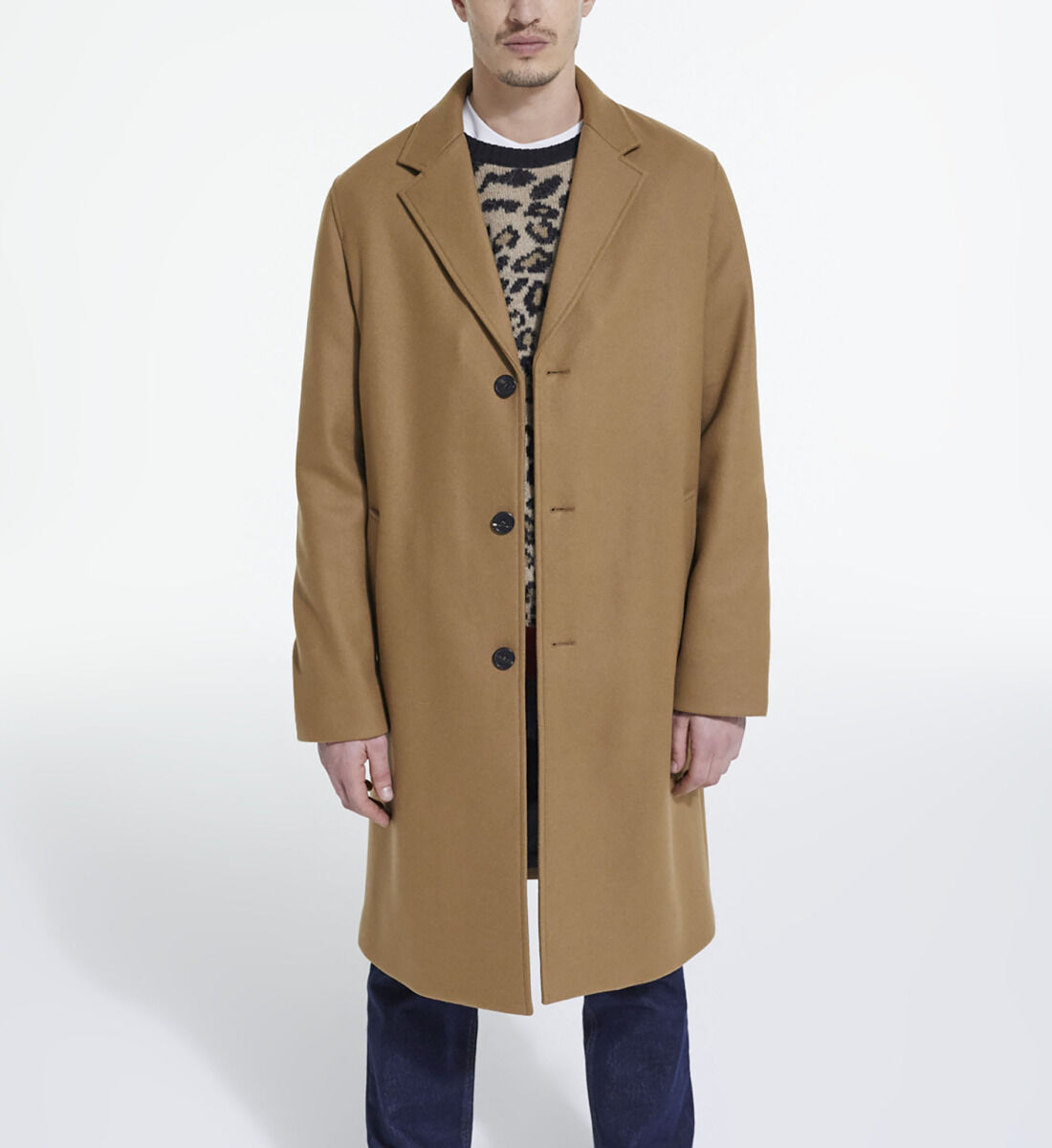 Kooples camel coat shop