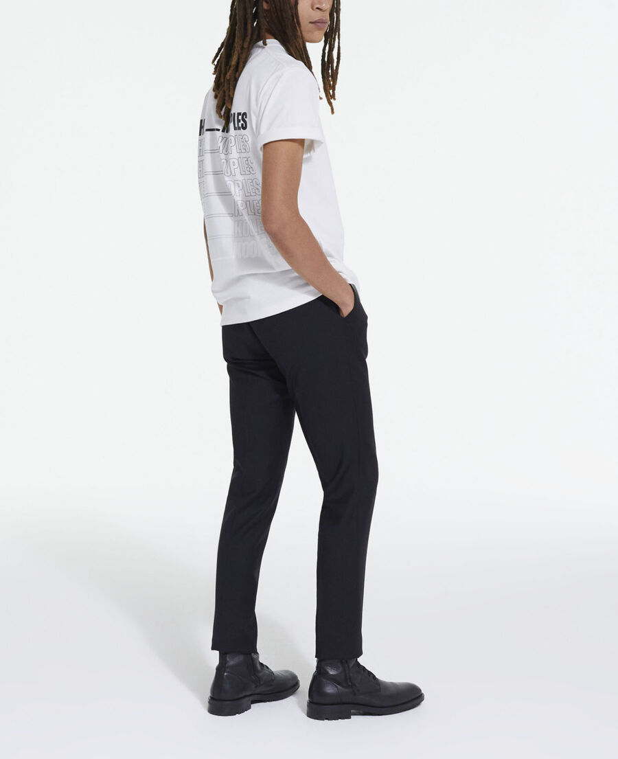 the kooples white logo t-shirt