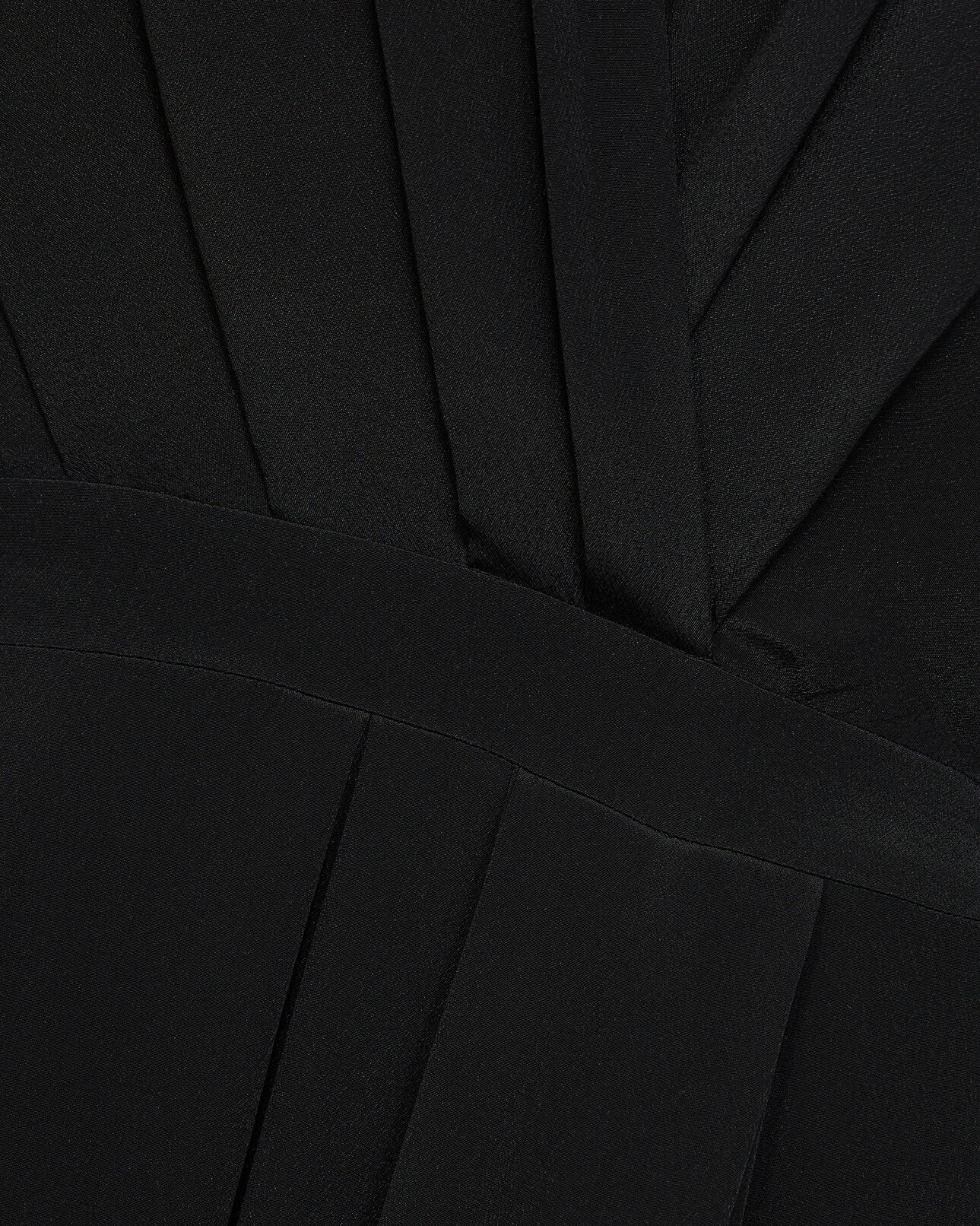 The Kooples WOMEN BLACK long black draped dress