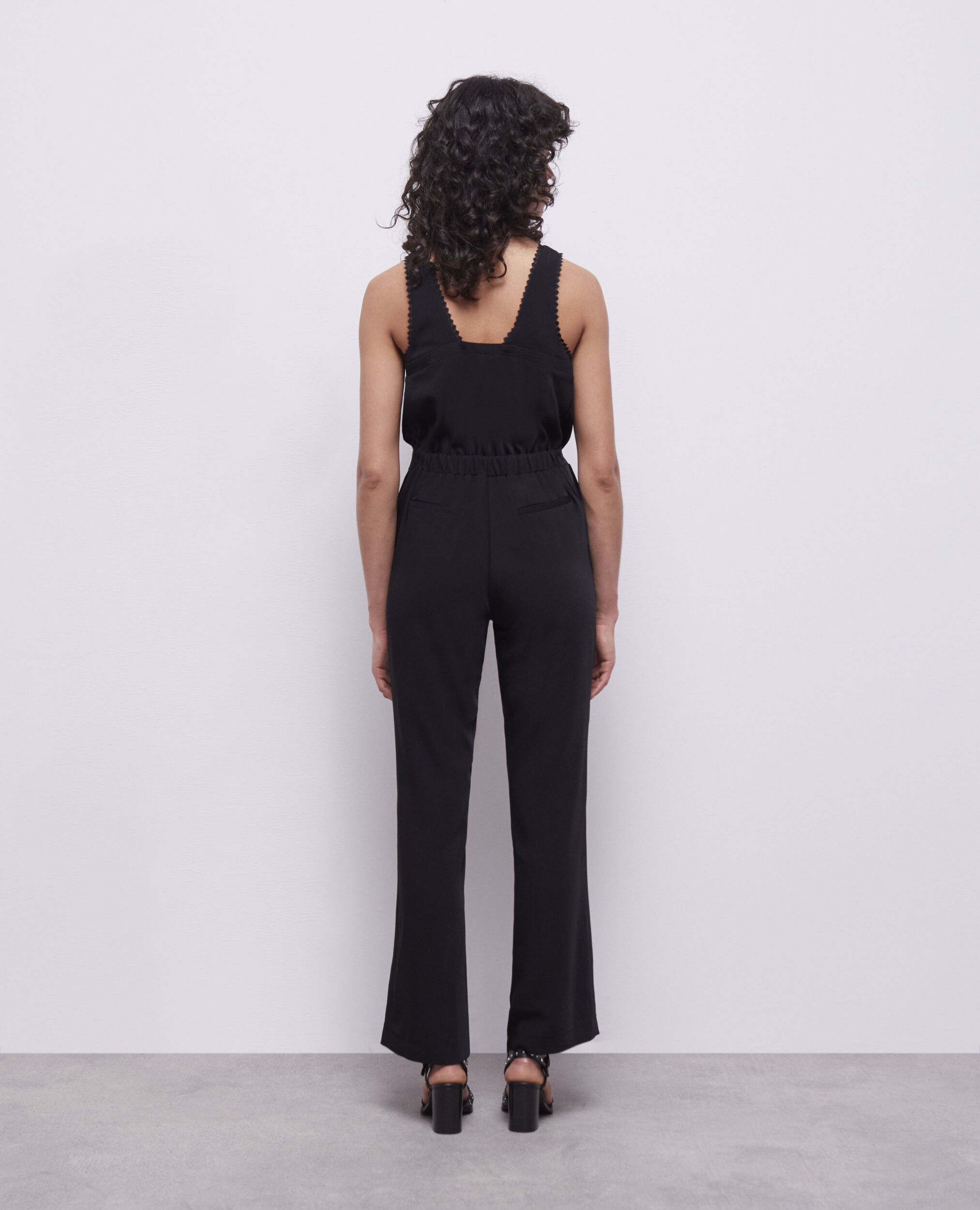 Black jumpsuit, BLACK, hi-res image number null