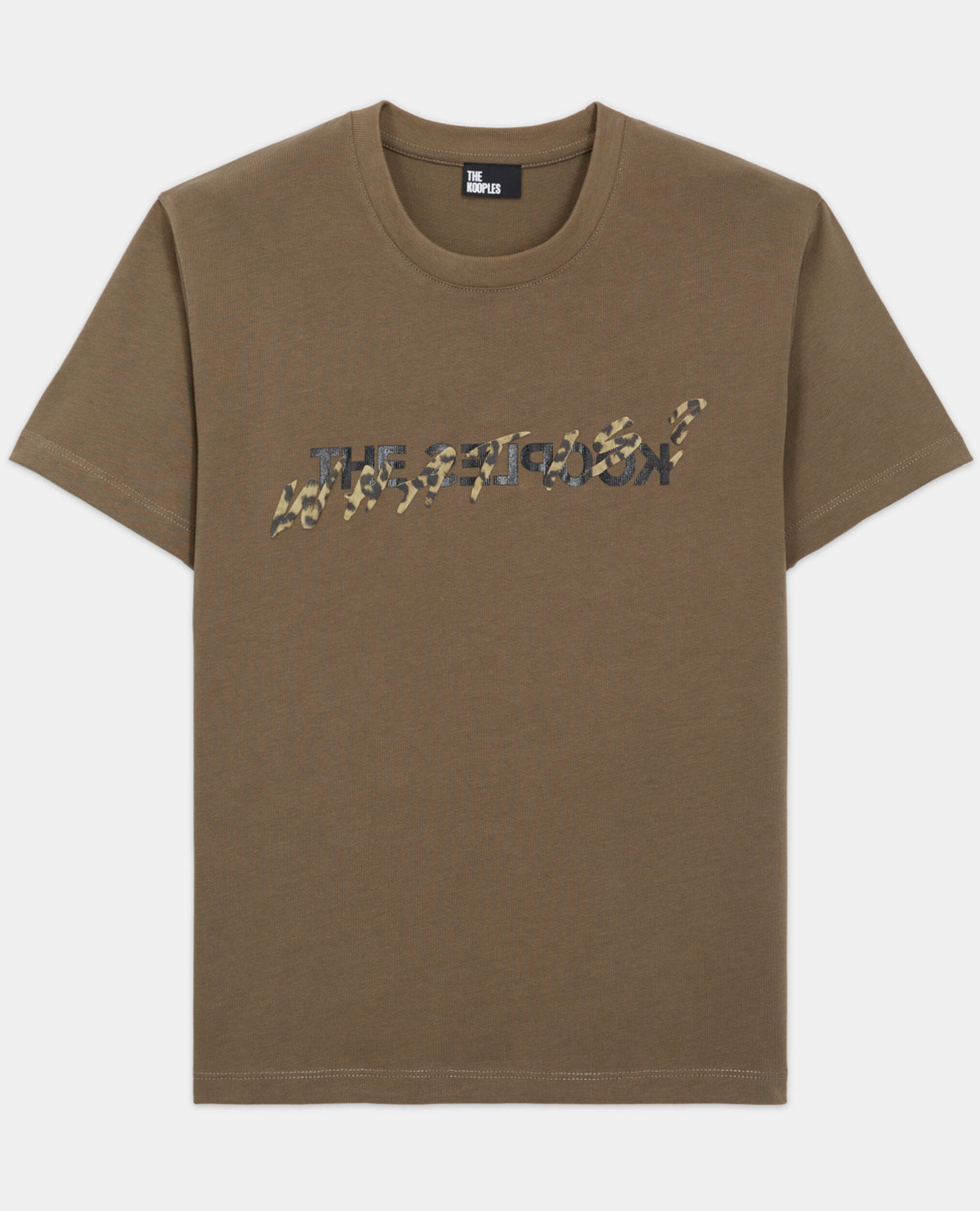 T-shirt Femme What is kaki et léopard, ALGUE, hi-res image number null