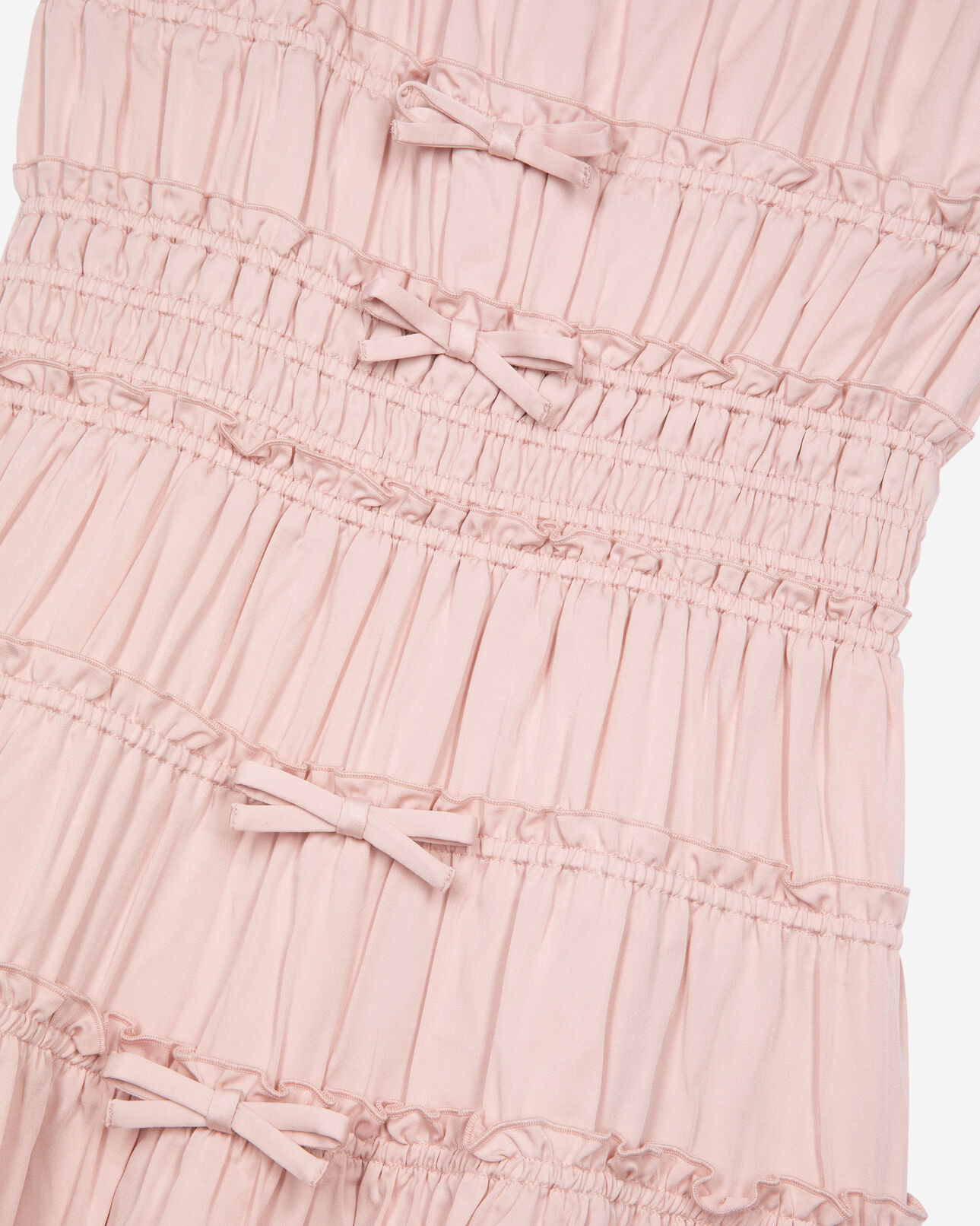 The Kooples WOMEN LILA short dress with lilac bows