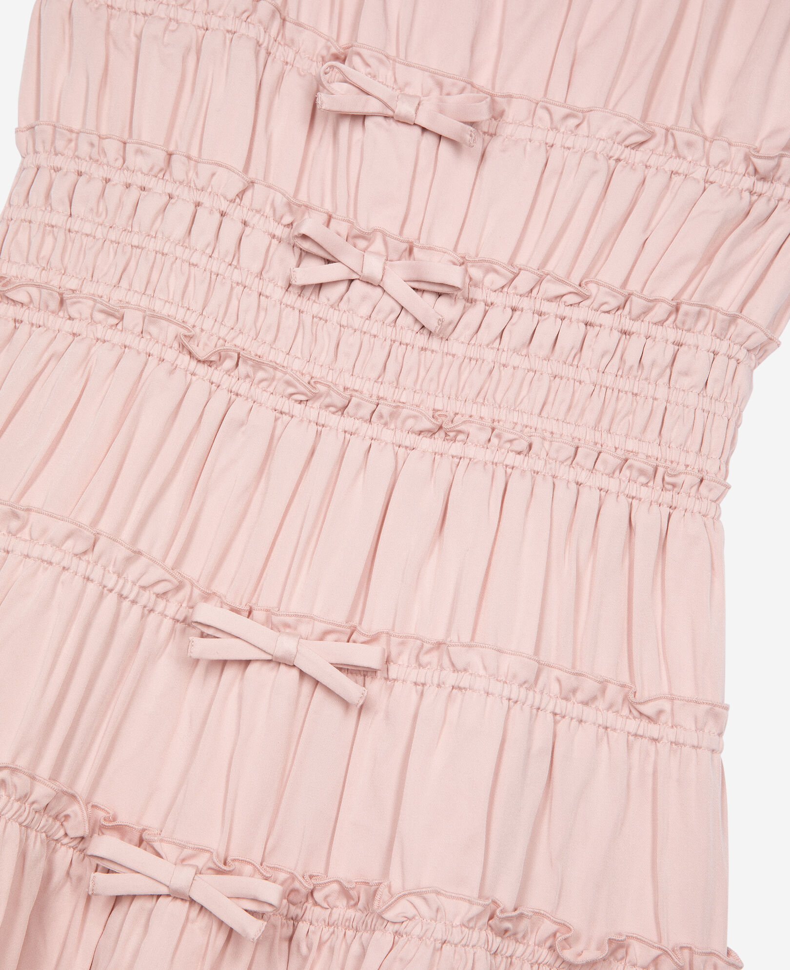 The Kooples WOMEN LILA short dress with lilac bows