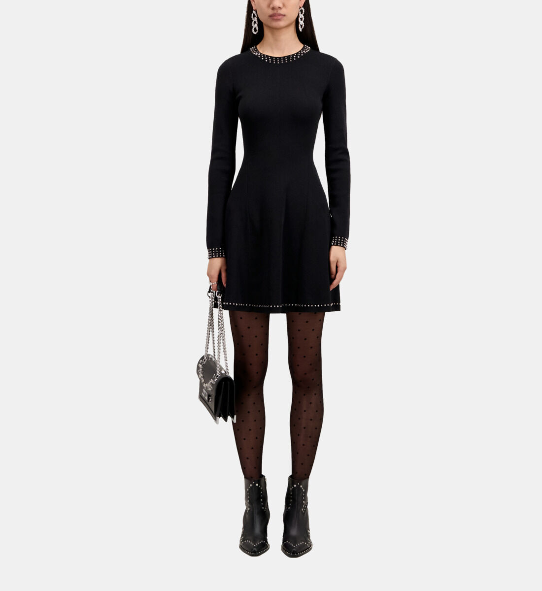 Short black sundress cheap