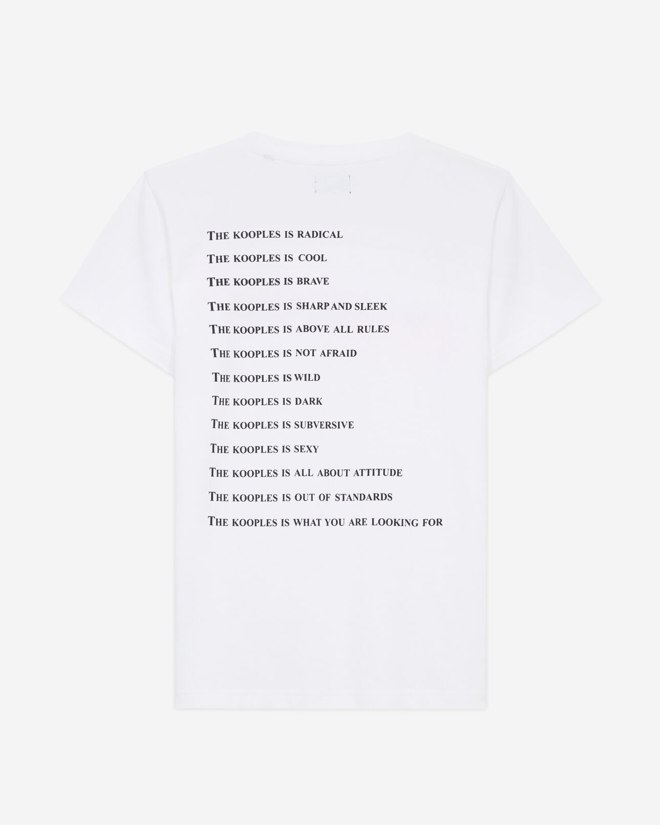 The Kooples FEMME WHITE t-shirt what is néon blanc