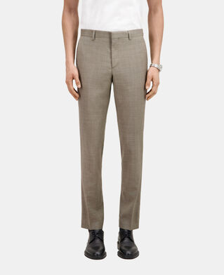 The Kooples HOMME BEIGE pantalon de costume en laine beige