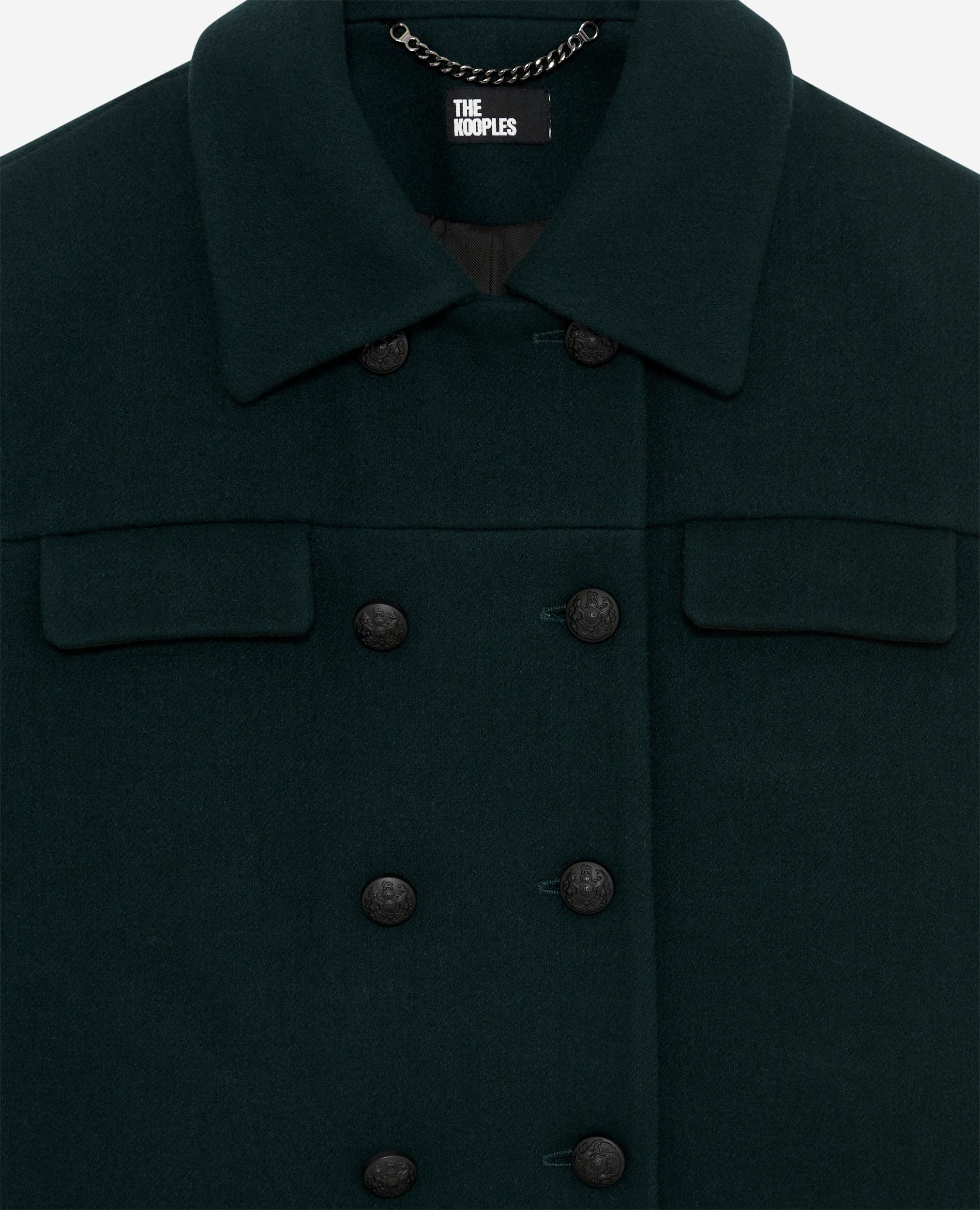 Dark green jacket, BOTTLE GREEN, hi-res image number null