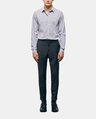 The Kooples HERREN GREY graue hose aus wolle