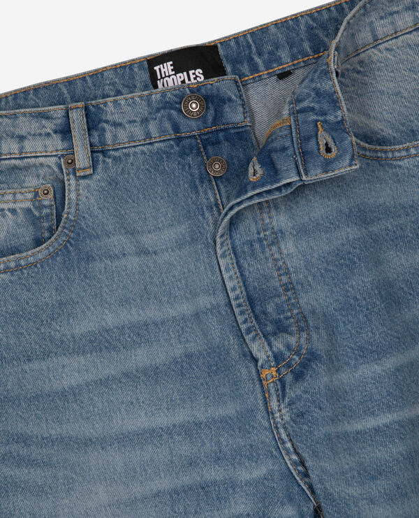 The Kooples HOMME BABY BLUE jean droit bleu
