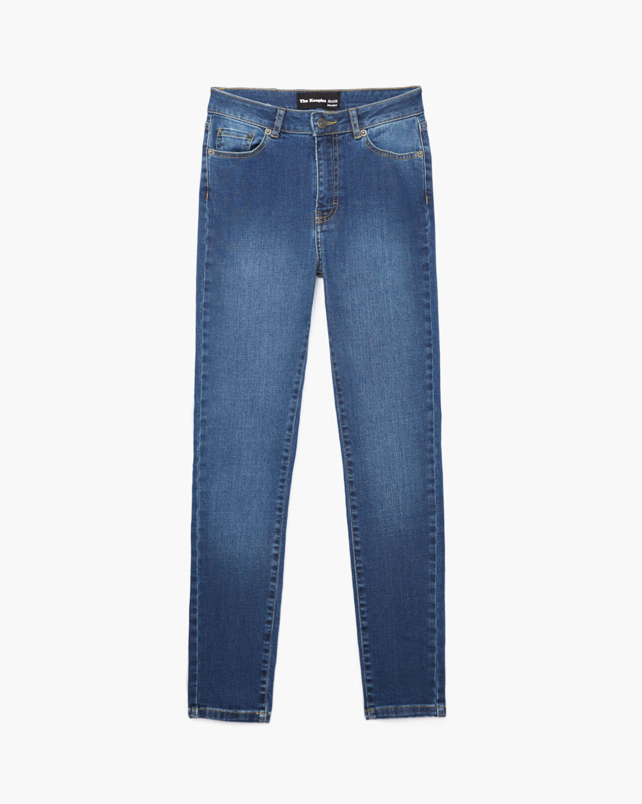 The Kooples DAMEN BLUE WASHED destroyed franky jeans