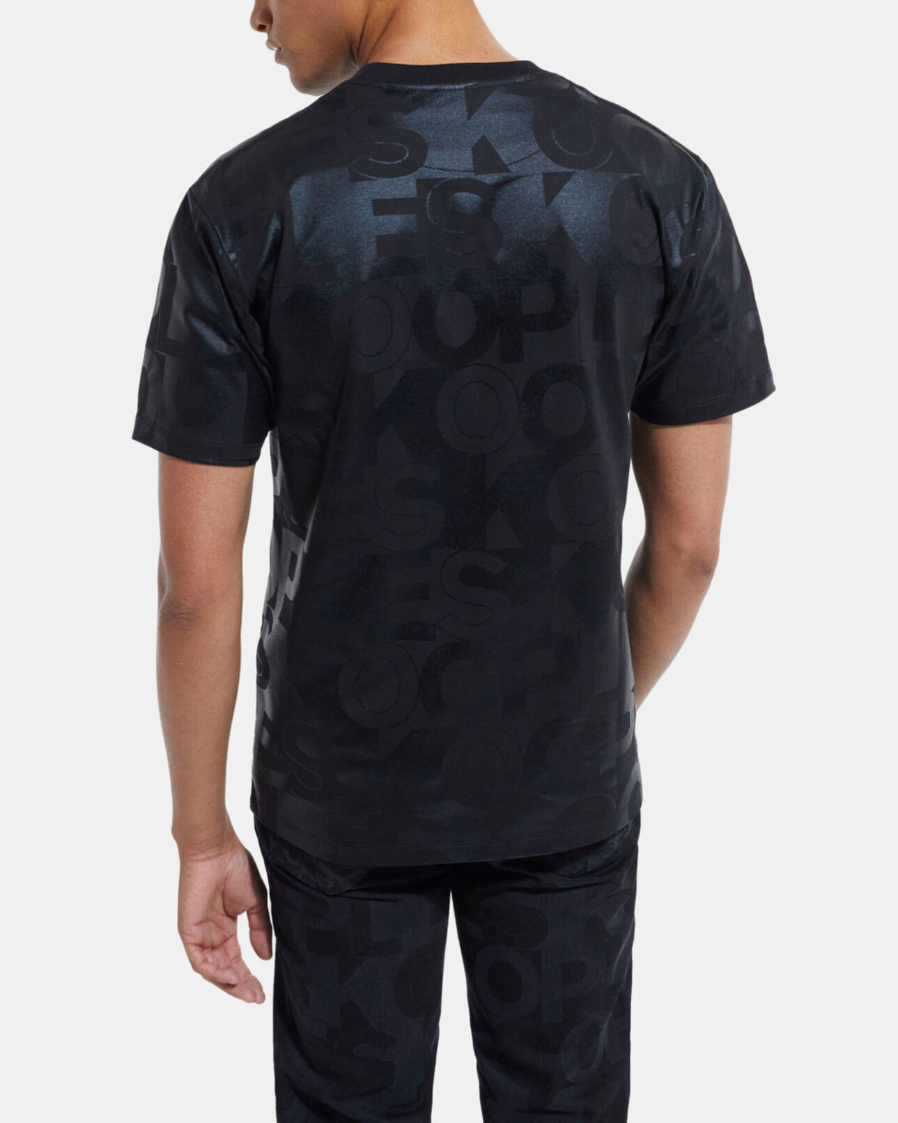 The Kooples HOMME BLACK t-shirt logo the kooples