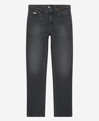 The Kooples H BLACK WASHED black faded skinny jeans