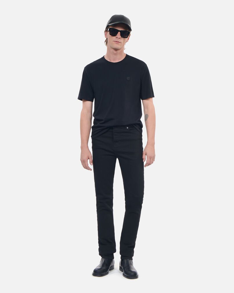 The Kooples MEN BLACK black blazon t-shirt