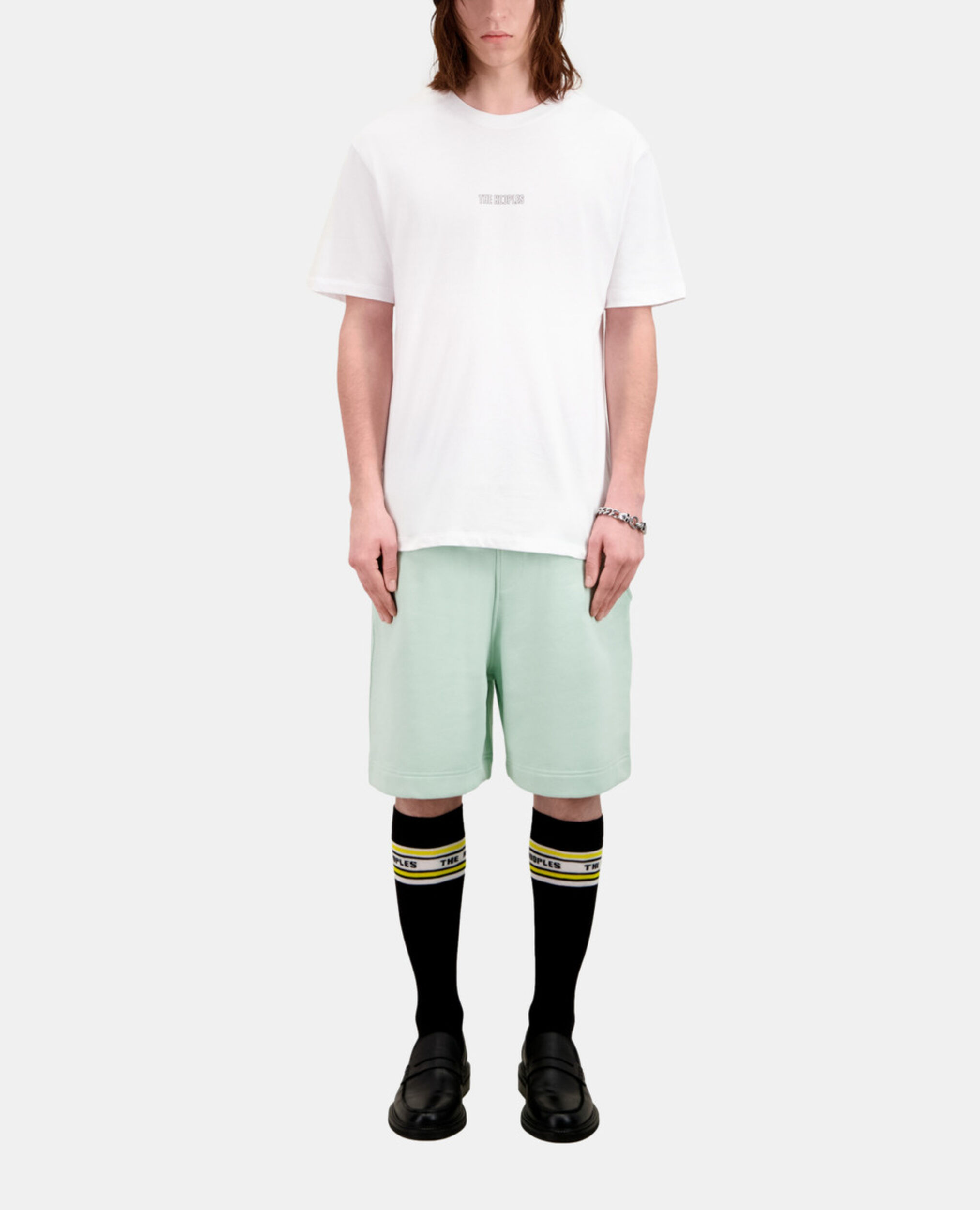T-shirt blanc avec logo, WHITE, hi-res image number null