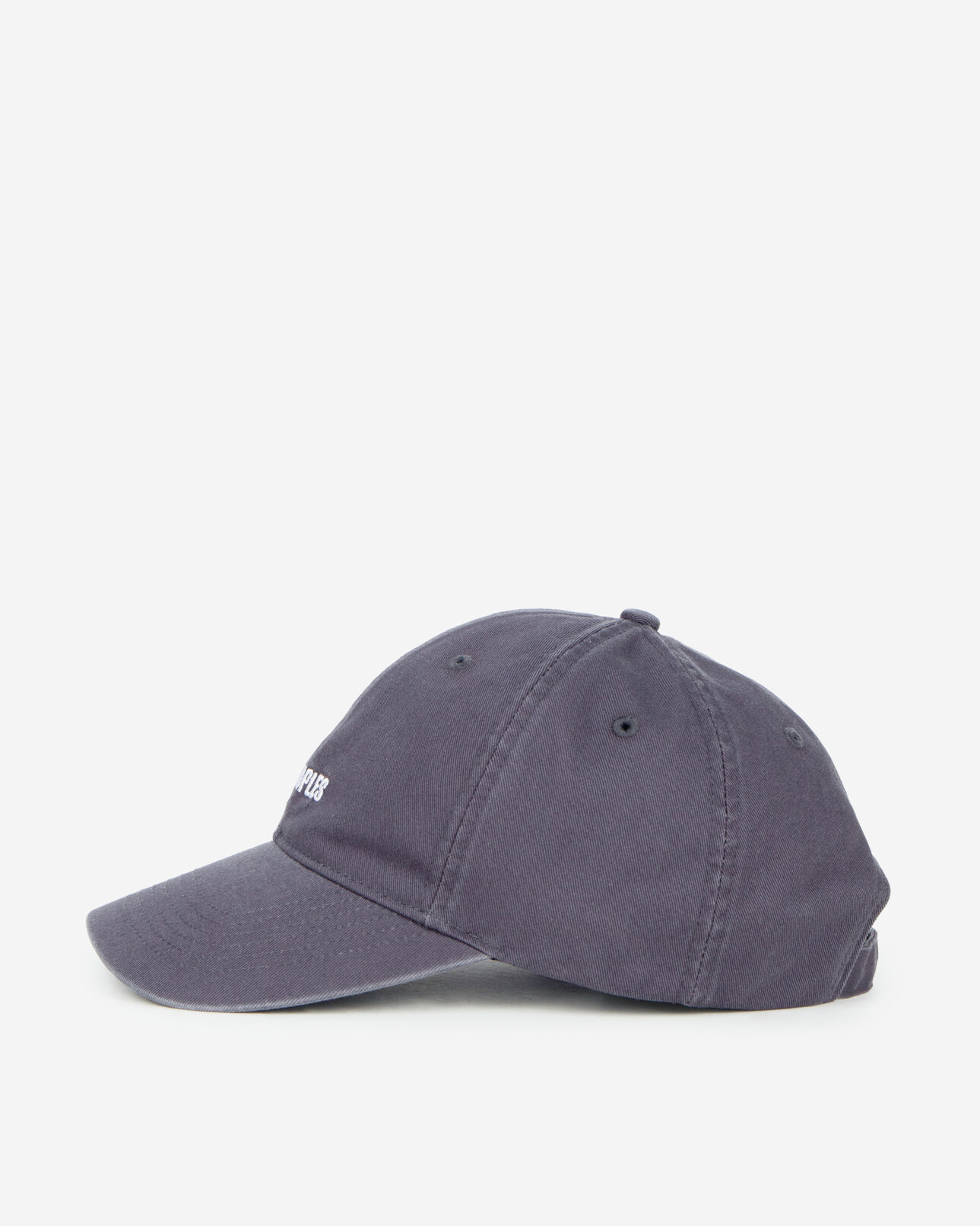 The Kooples MIXED BLUE PETROL blue embroidered logo cap