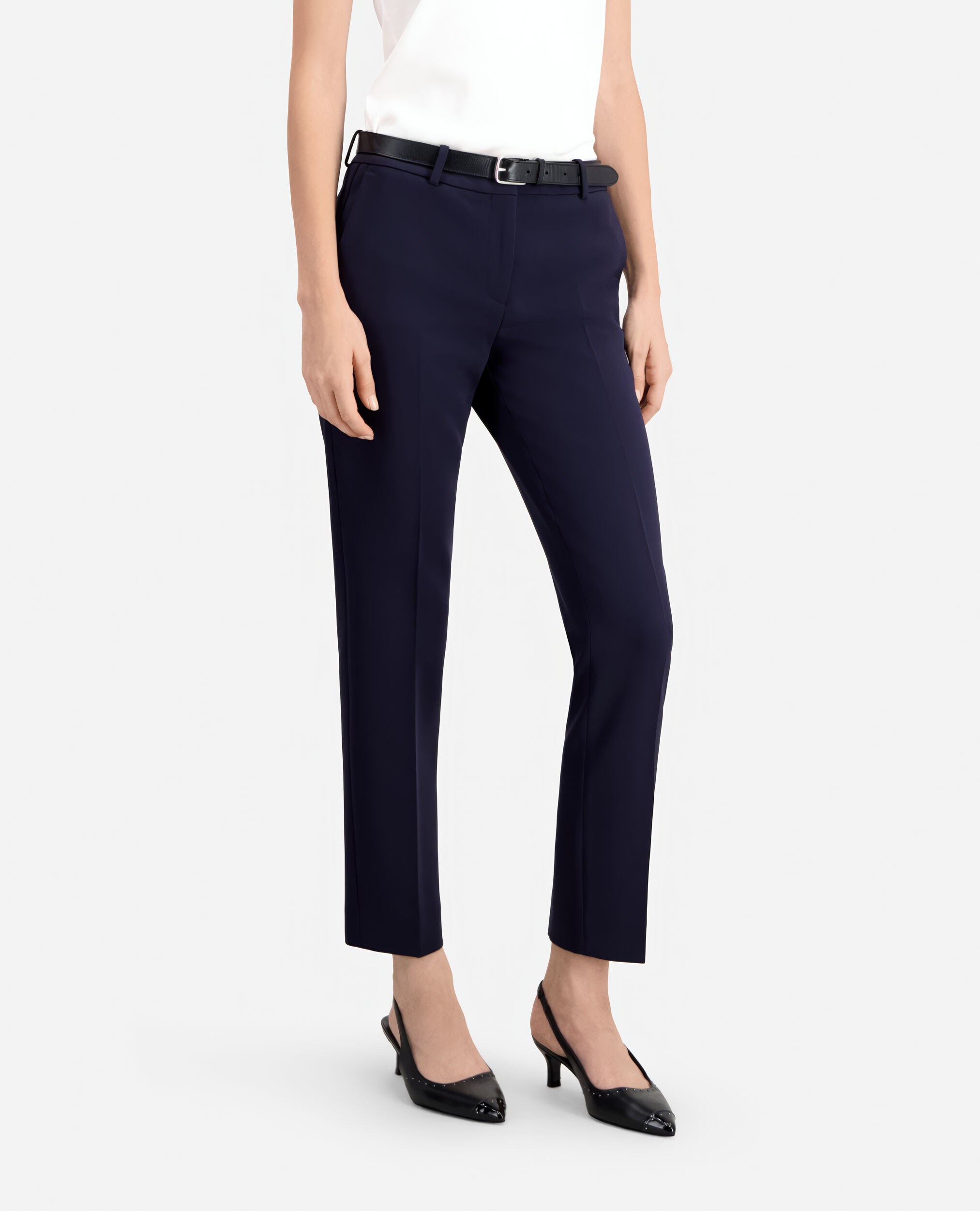 Navy suit pants womens sale