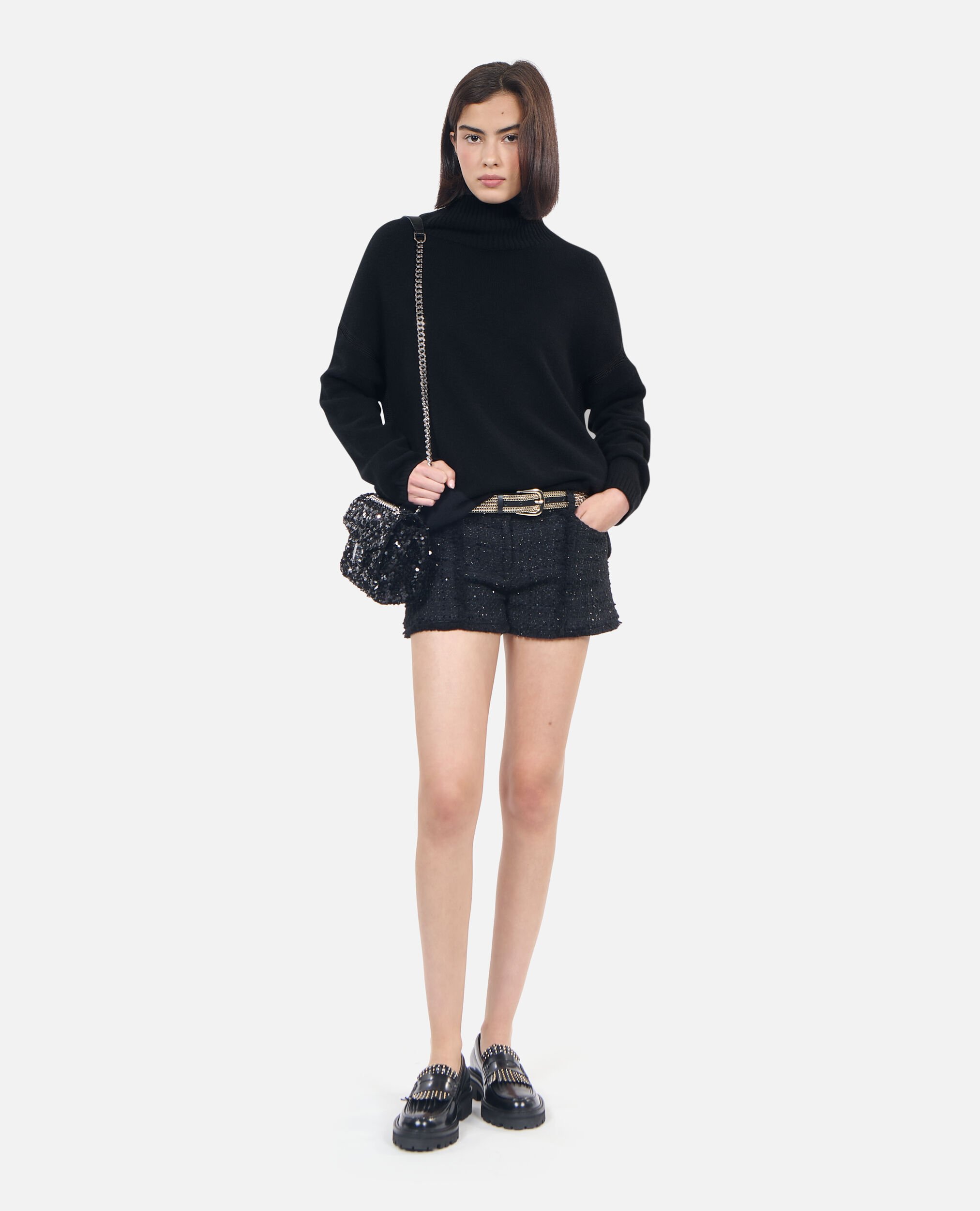 Pull en cachemire noir, BLACK, hi-res image number null