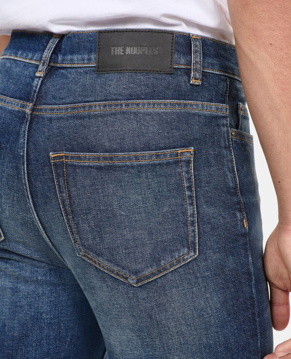 The Kooples HOMME BLUE ELECTRIC jean slim bleu