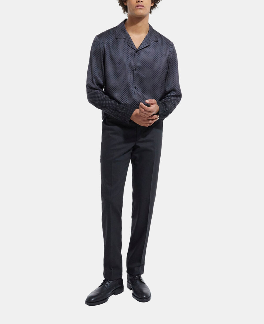 chemise col hawaïen imprimée
