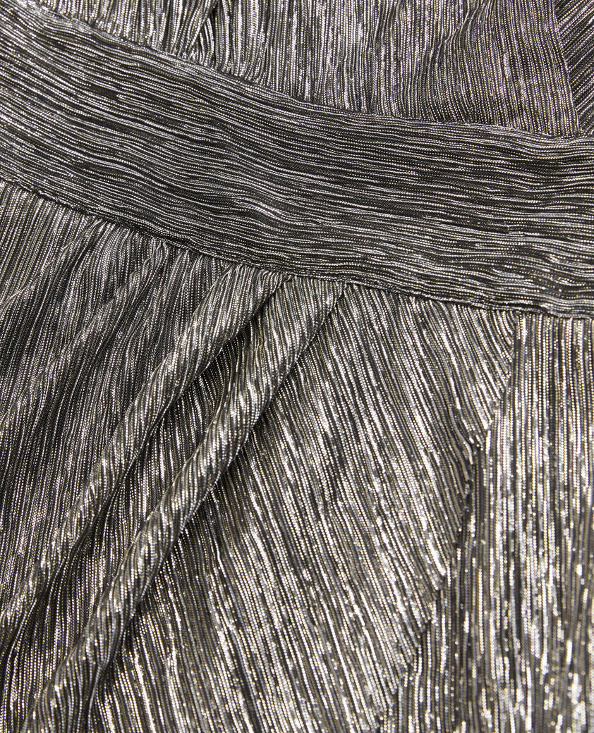 The Kooples WOMEN SILVER short silver dress