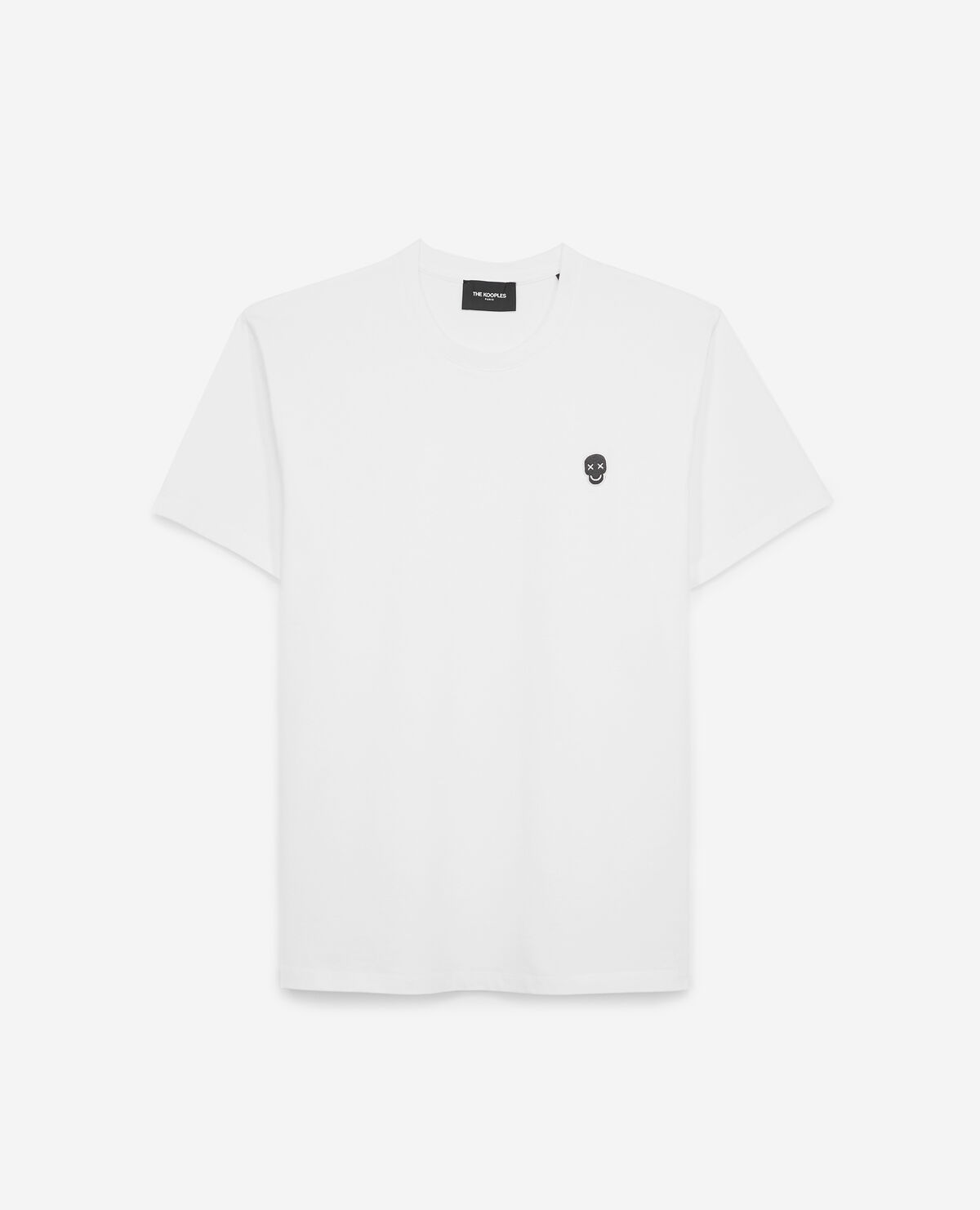 Camiseta store blanca ancha