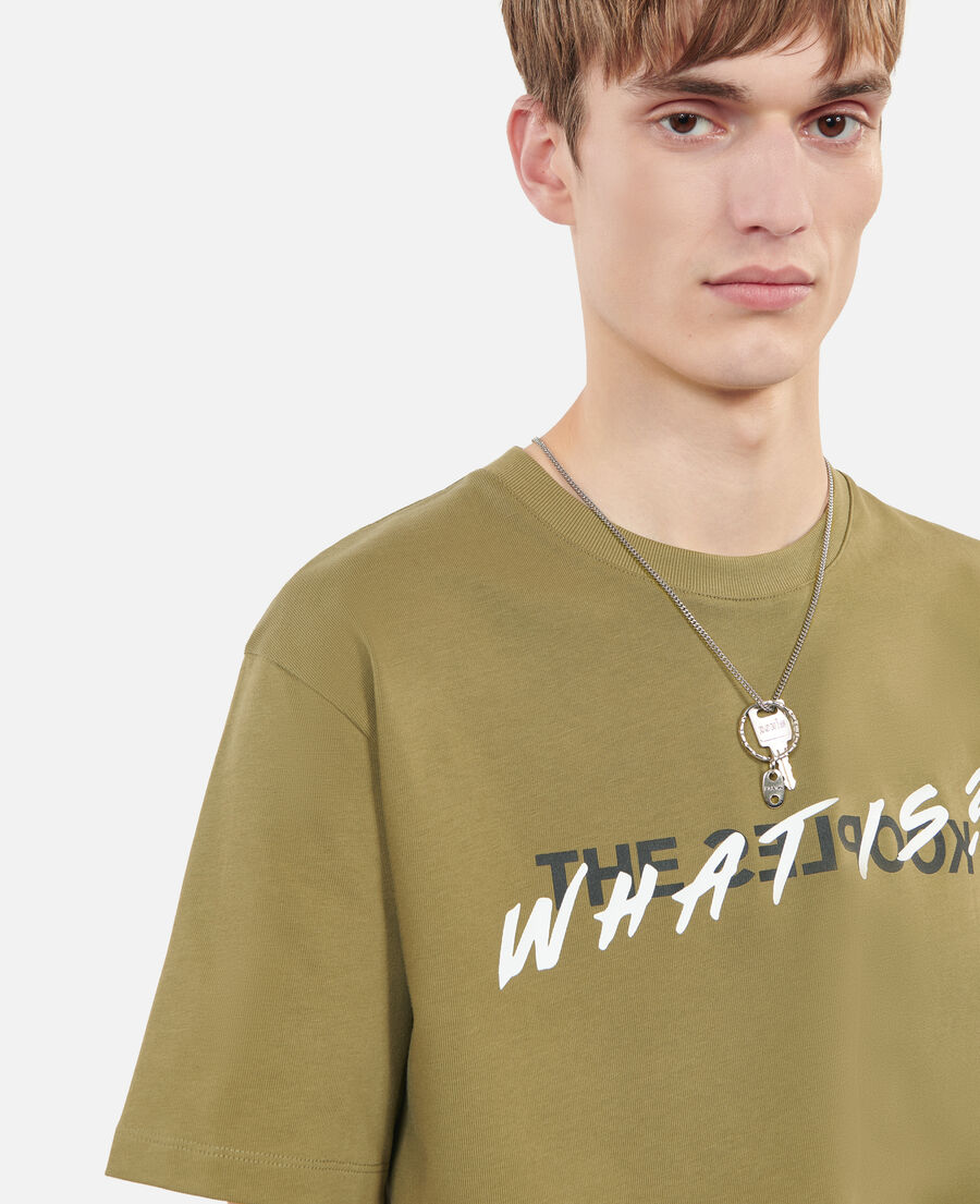 The Kooples H OLIVE khaki what is t-shirt