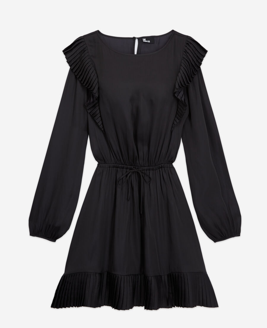 schwarzes kurzes kleid
