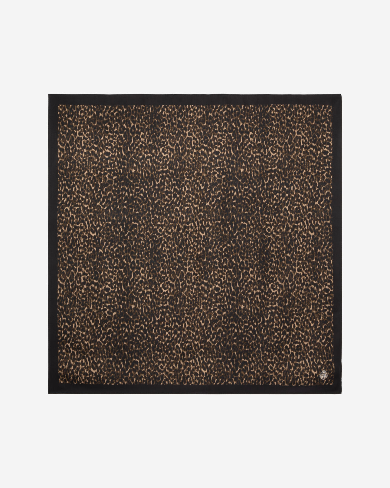 The Kooples WOMEN LEOPARD silk leopard print scarf