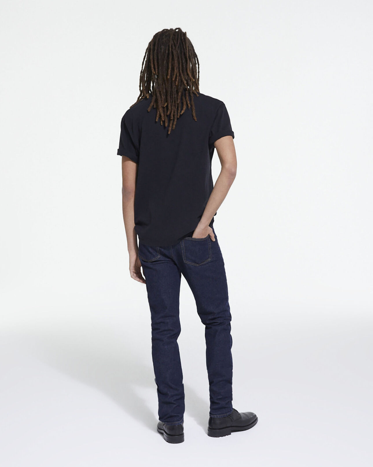 The Kooples HOMME BLACK t-shirt noir