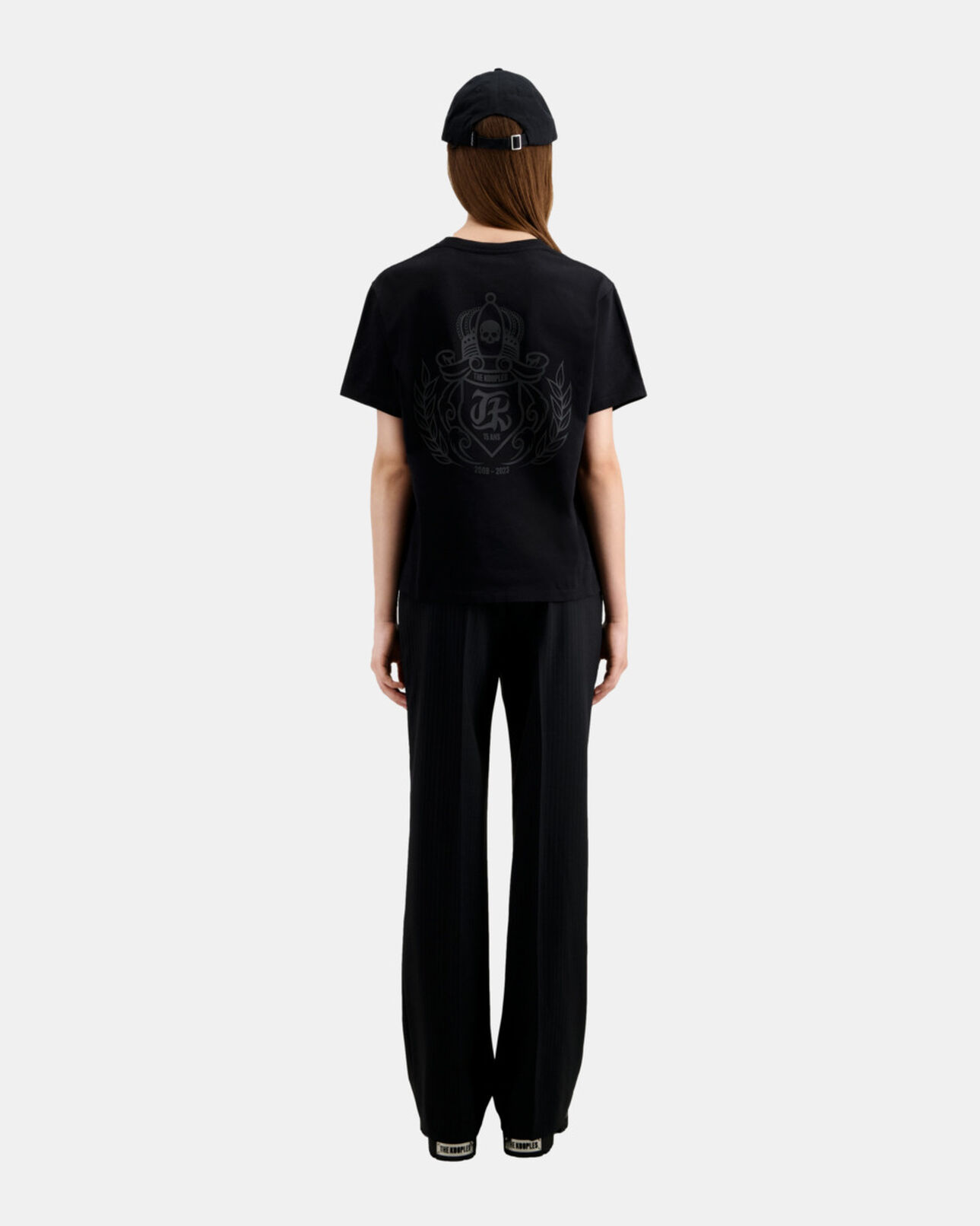 The Kooples FEMME BLACK t-shirt noir 15 ans the kooples