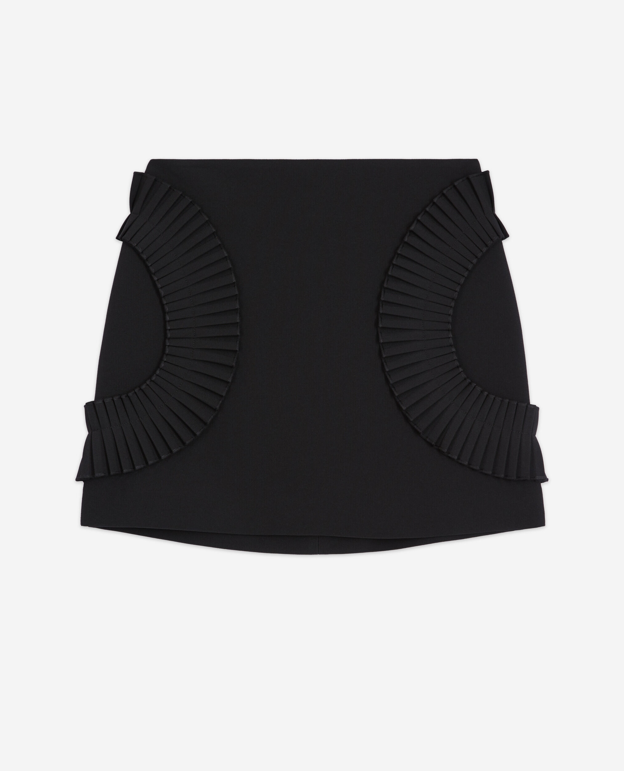 Short black skirt, BLACK, hi-res image number null