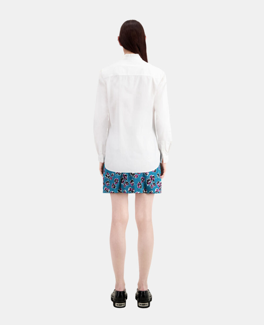 chemise blanche en popeline