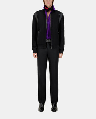 The Kooples H BLACK black jacket with studs