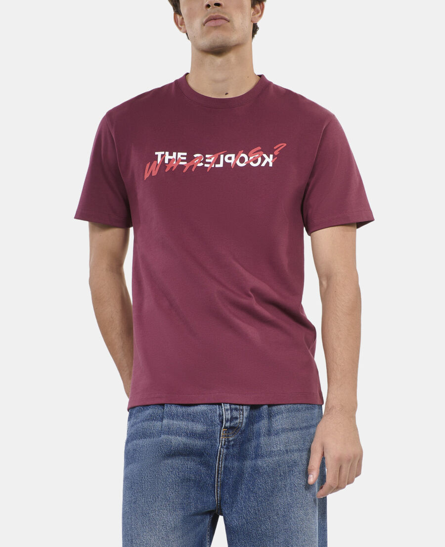 The Kooples H BURGUNDY burgundy what is t-shirt