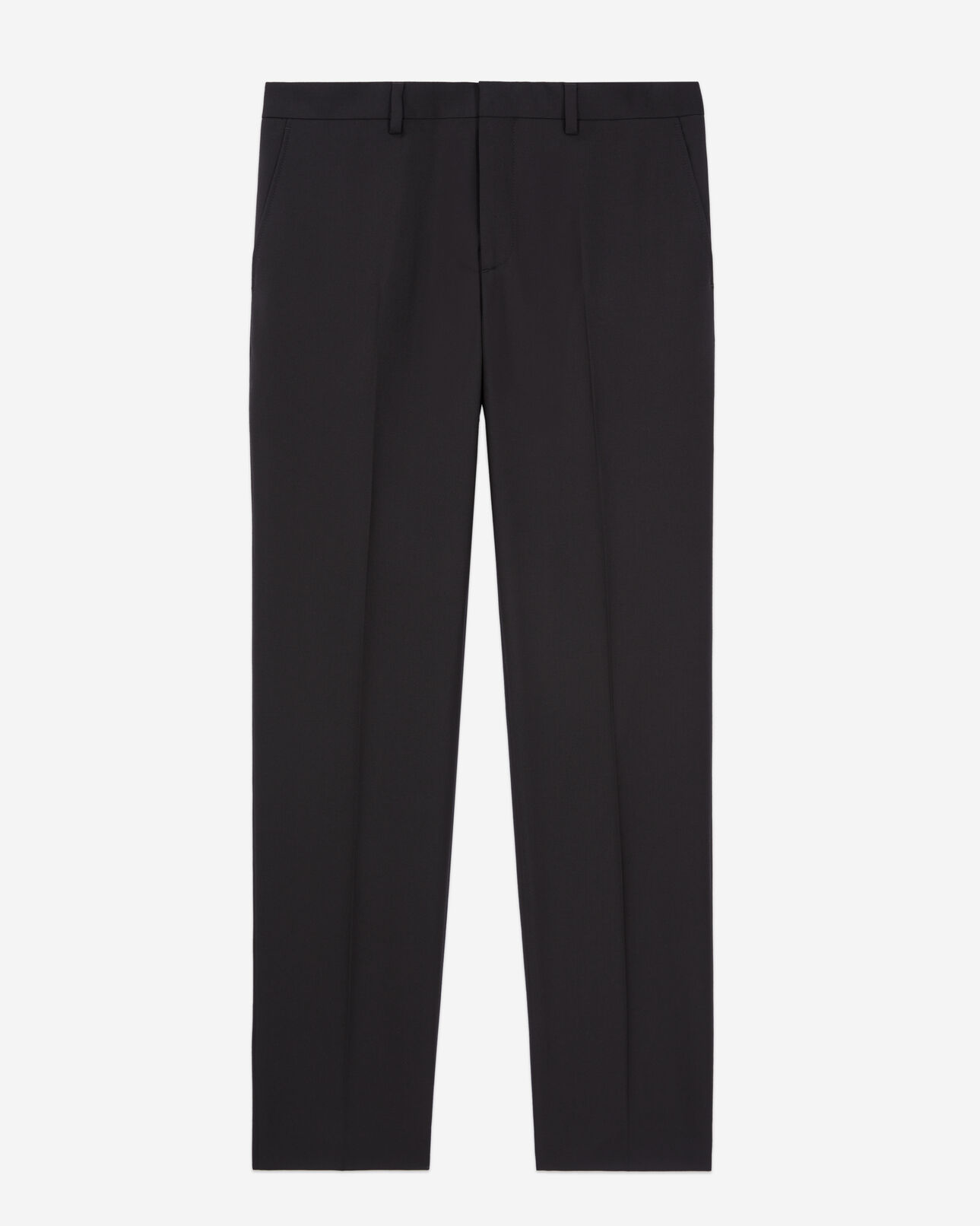 The Kooples HERREN BLACK schwarze anzughose aus wolle