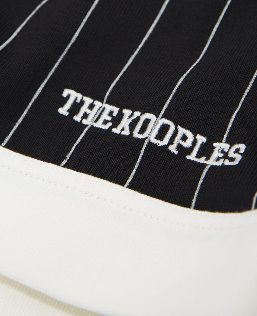 Striped baseball shorts | The Kooples