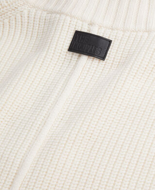 The Kooples WOMEN ECRU ecru ribbed wool plastron