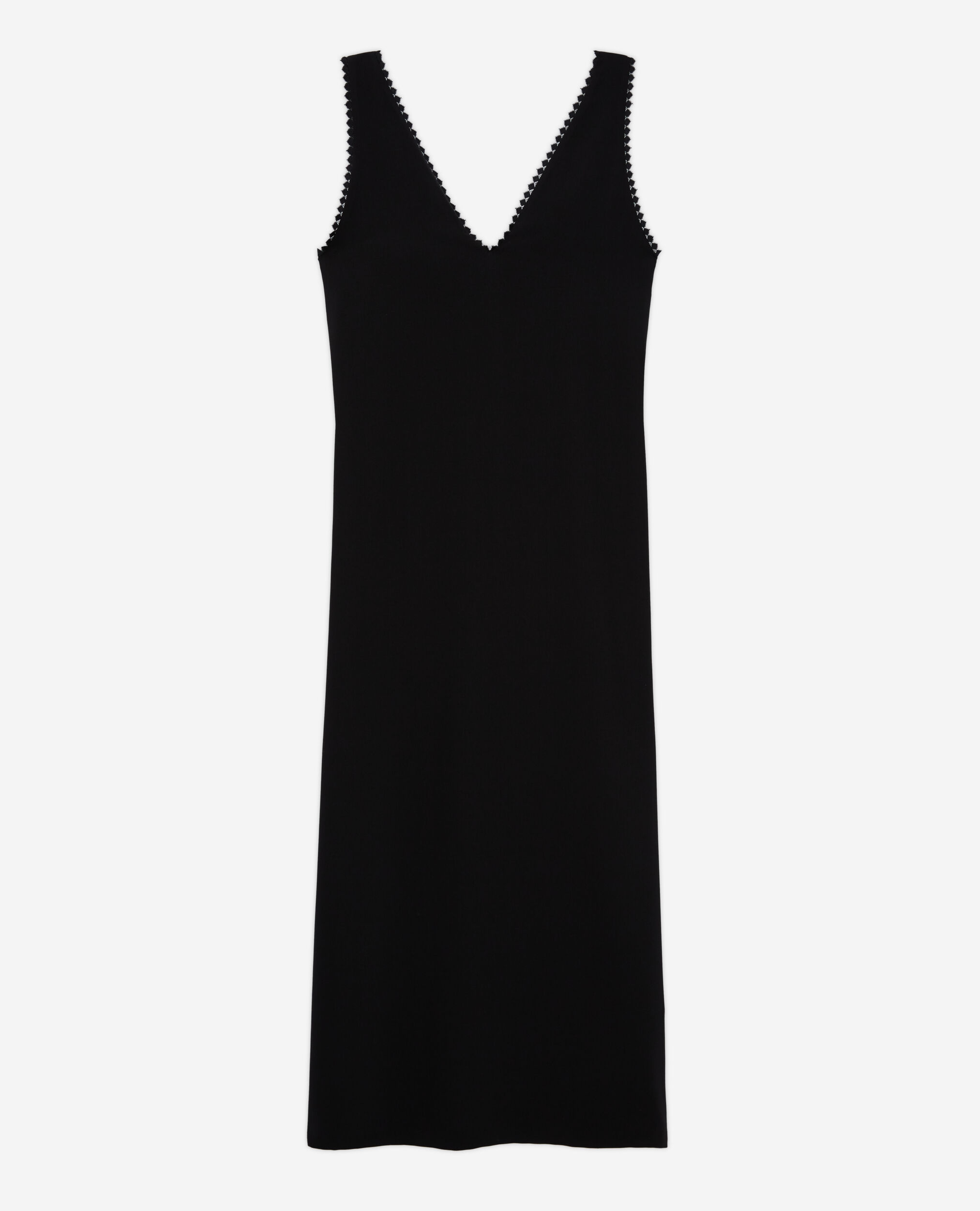 Long black dress, BLACK, hi-res image number null