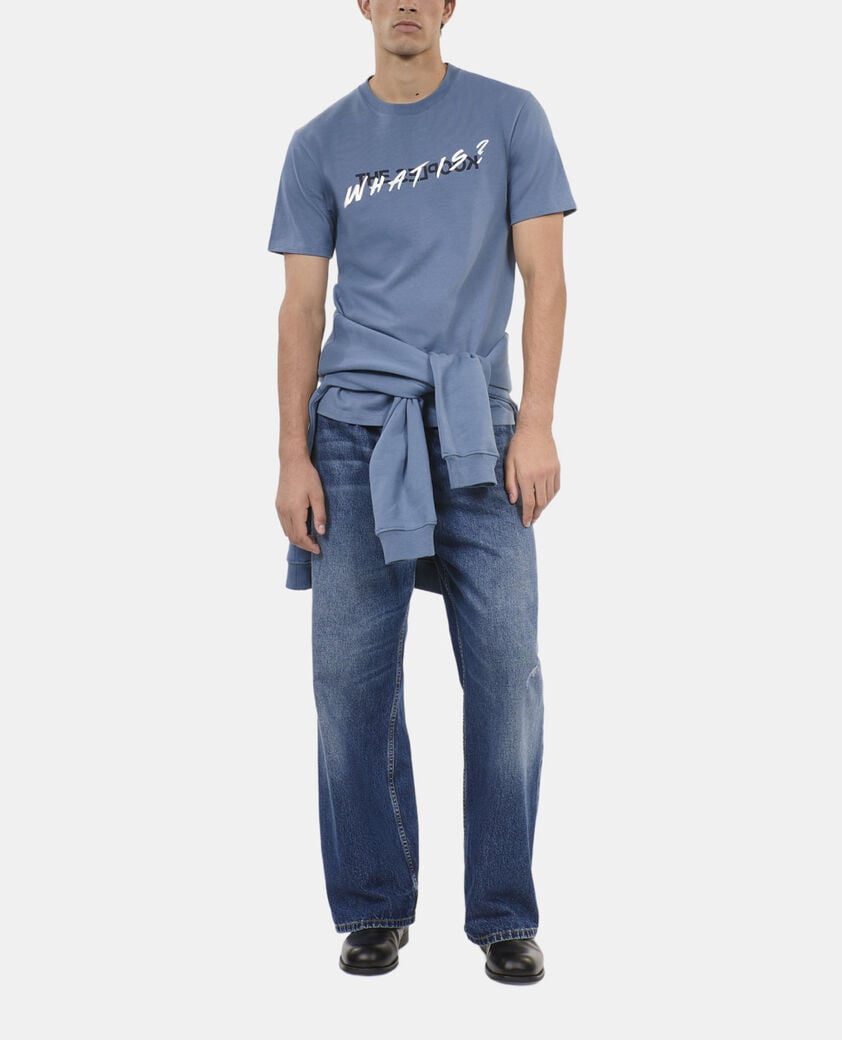 The Kooples HOMME STONE BLUE t-shirt what is bleu clair