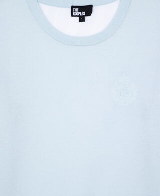 The Kooples FEMME BABY BLUE pull manches courtes bleu clair