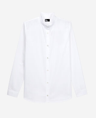 The Kooples F WHITE white poplin shirt