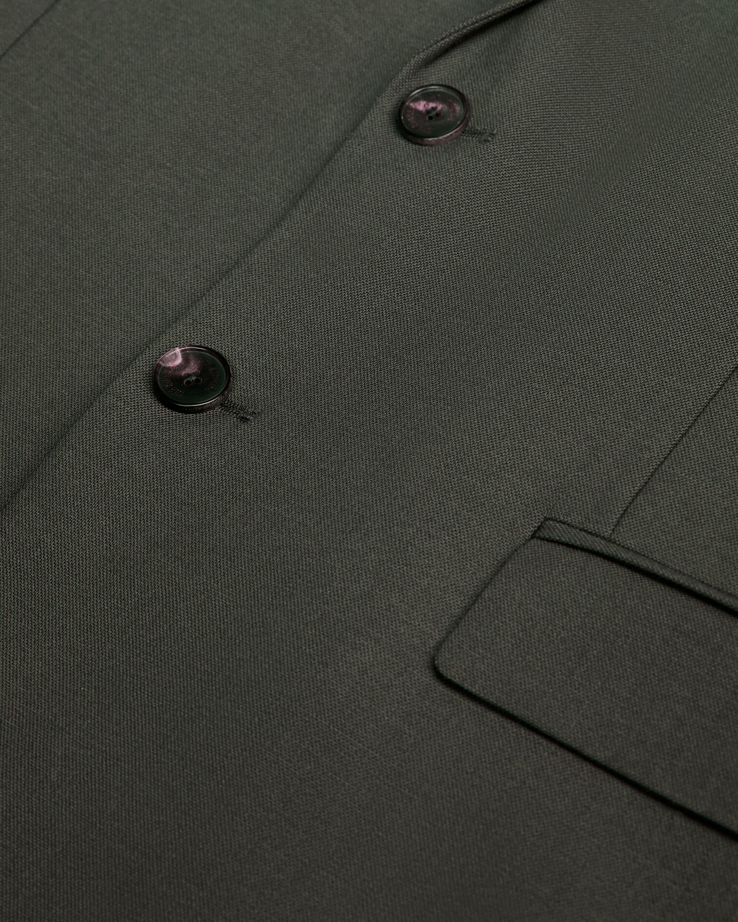 Khaki wool suit fitted jacket, KAKI, hi-res image number null
