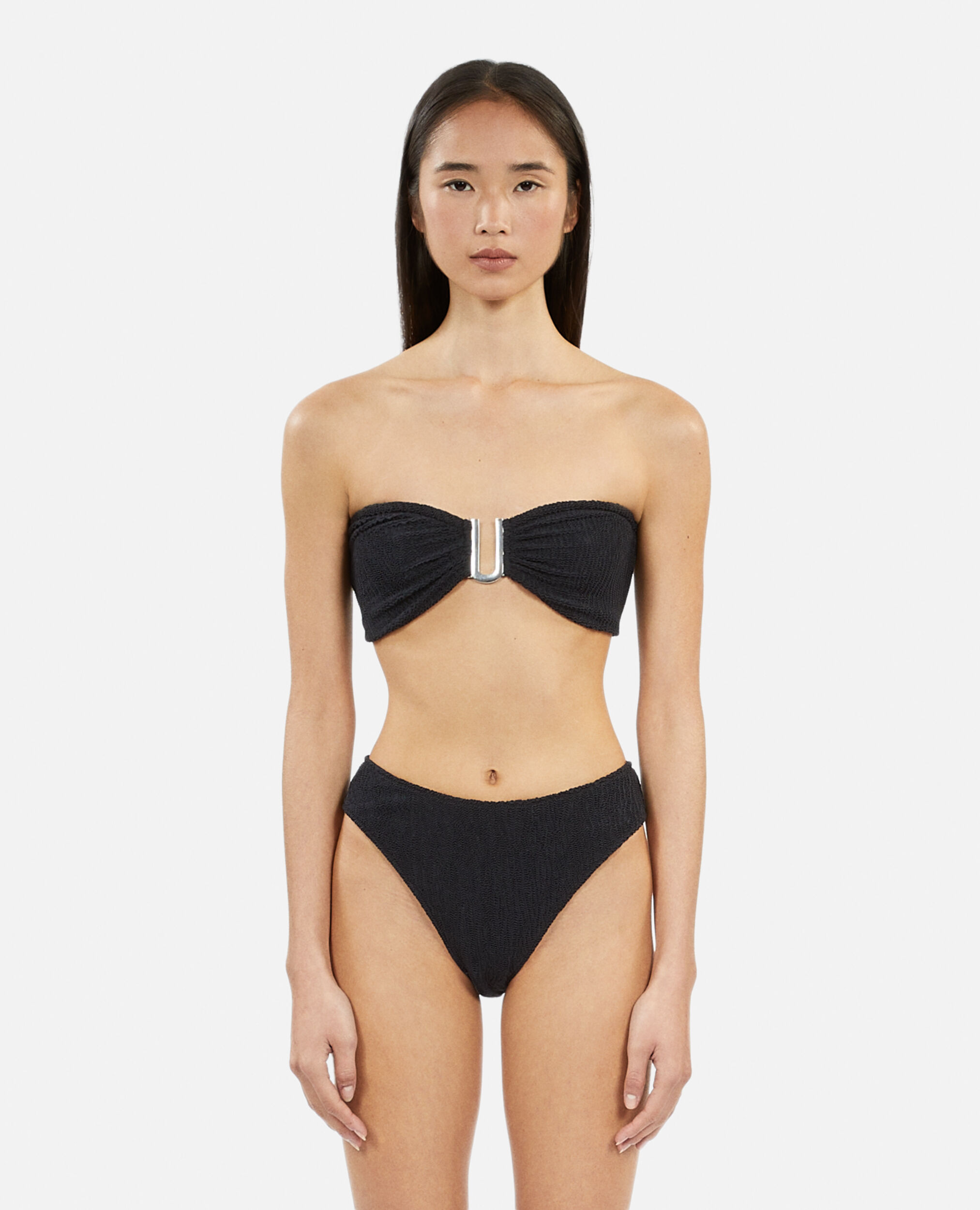 Bas de maillot de bain The Kooples x Luz echancre noir