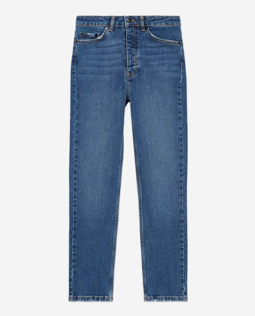 The Kooples DAMEN BLUE DENIM blaue slim-fit-jeans