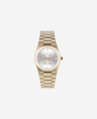 The Kooples M GOLD_01 gold monogram watch