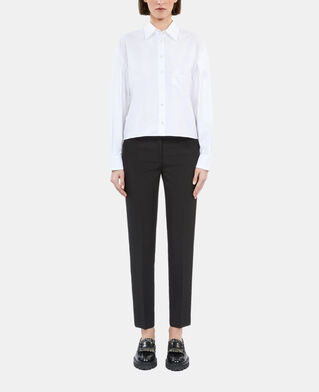 The Kooples F WHITE white shirt with skull heart embroidery