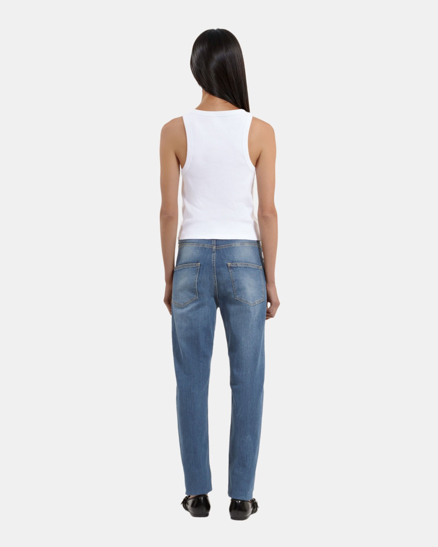Blue slim jeans, MEDIUM BLUE, hi-res image number null