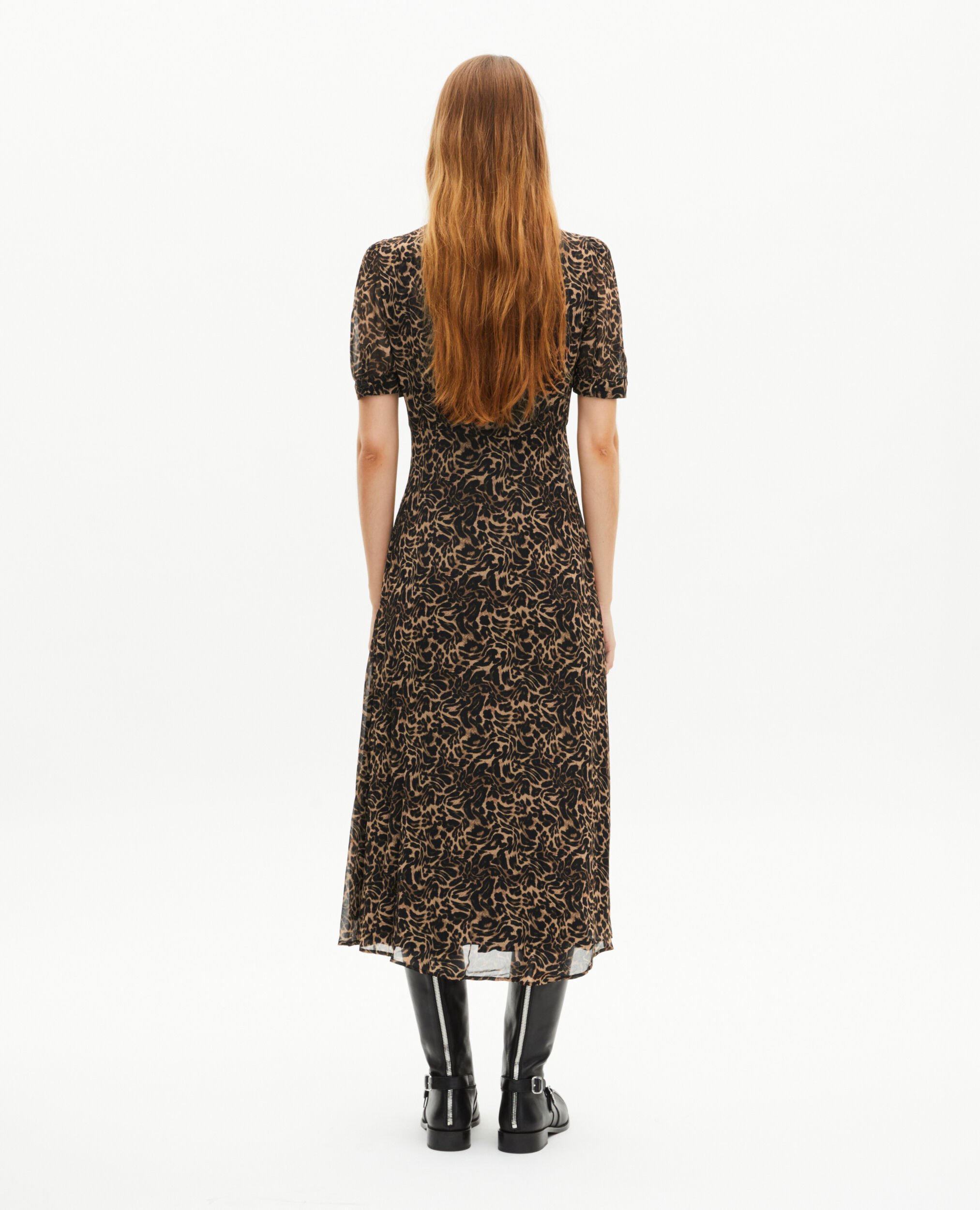 Long leopard dress, LEOPARD, hi-res image number null